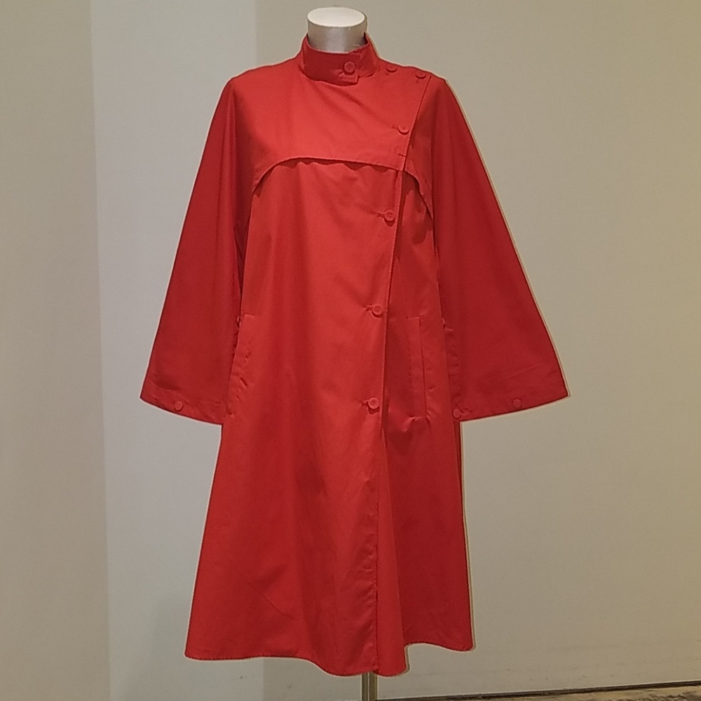 ZARA Orange Red oversized Jacket
